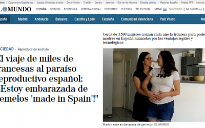 El viaje de miles de francesas al paraíso reproductivo español: «¡Estoy embarazada de gemelos ‘made in Spain’!» @elmundoes
